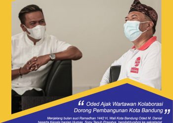 Kunjungi PWI, Oded Ajak Wartawan Kolaborasi Dorong Pembangunan Kota Bandung