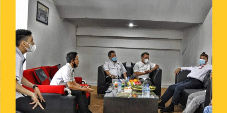 Kunjungi PWI, Oded Ajak Wartawan Kolaborasi Dorong Pembangunan Kota Bandung