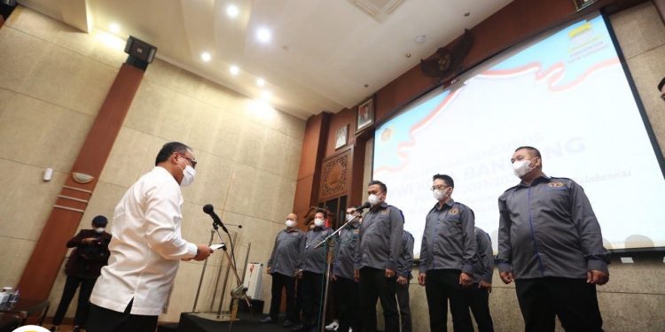 Kepengurusan PWI Kota Bandung Periode 2021-2024 Resmi Dilantik