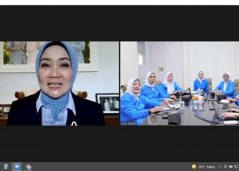 IKWI Jabar Beraudiensi Secara Virtual dengan Atalia Praratya