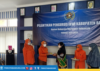 Kepengurusan IKWI Kabupaten Bandung Masa Bhakti 2021-2024 Resmi Dikukuhkan