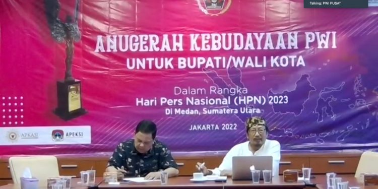 Anugerah Kebudayaan PWI Pusat 2023: Maaf, PLT Tidak Bisa Ikut