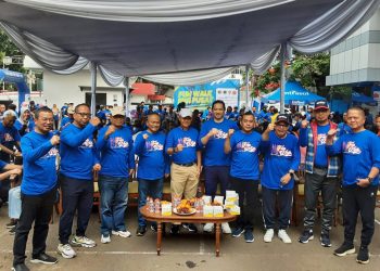 Jalan Santai PWI Pusat Dalam Rangka HUT ke-62 IKWI Berlangsung Meriah