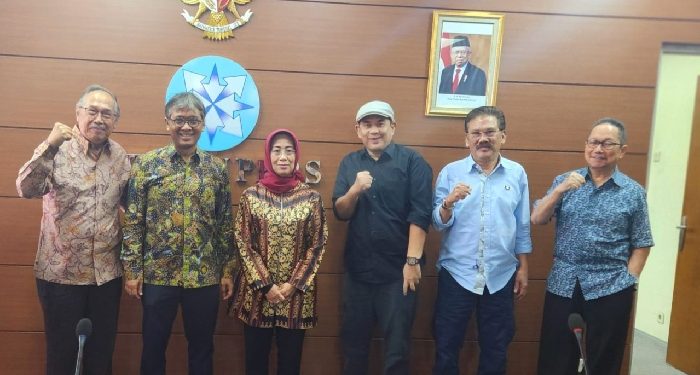 Pengurus PWI Pusat Hasil KLB Lakukan Audiensi dengan Dewan Pers