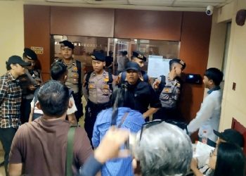 Nyaris Adu Fisik, Puluhan Anggota PWI Desak Pengosongan Kantor Pusat di Gedung Dewan Pers