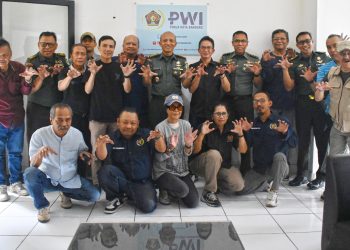 Kolaborasi TNI dan Pers, Kapendam III Siliwangi Fokus Tingkatkan SDM Media