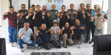 Kolaborasi TNI dan Pers, Kapendam III Siliwangi Fokus Tingkatkan SDM Media